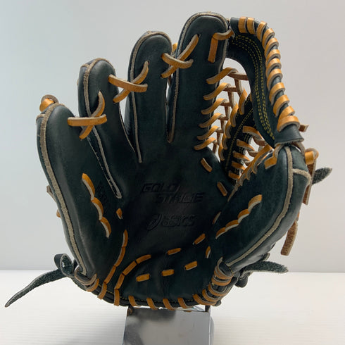 アシックス asics ゴールドステージ 軟式 大人 一般 外野手用 グローブ グラブ 左投げ BGR8CU 中古品  野球 6677